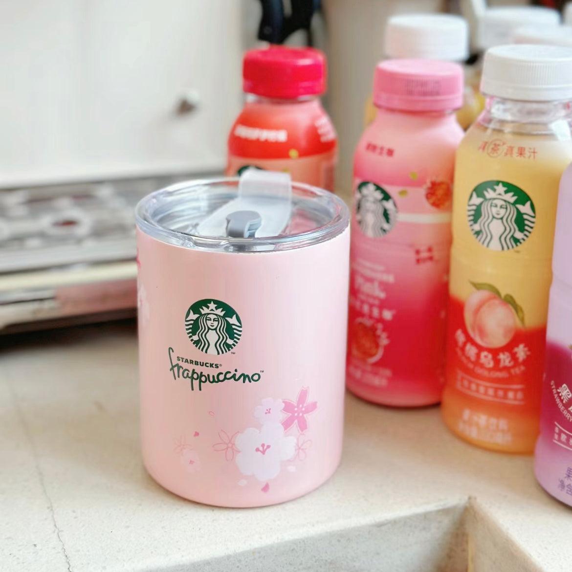 Starbucks 390ml/13oz Cherry Blossom Stainless Desk Cup - Ann Ann Starbucks