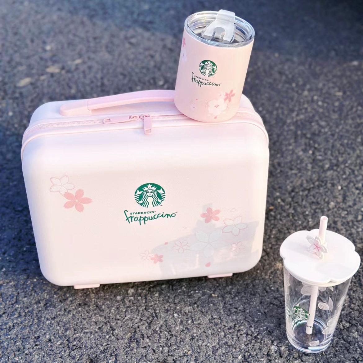Starbucks 390ml/13oz Cherry Blossom Stainless Desk Cup - Ann Ann Starbucks