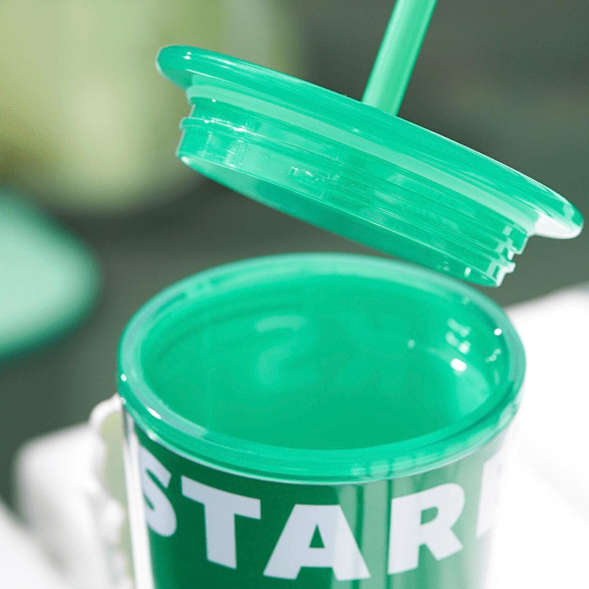 Starbucks 473ml/16oz Plastic Cold Cup with Bearista Bear Handle