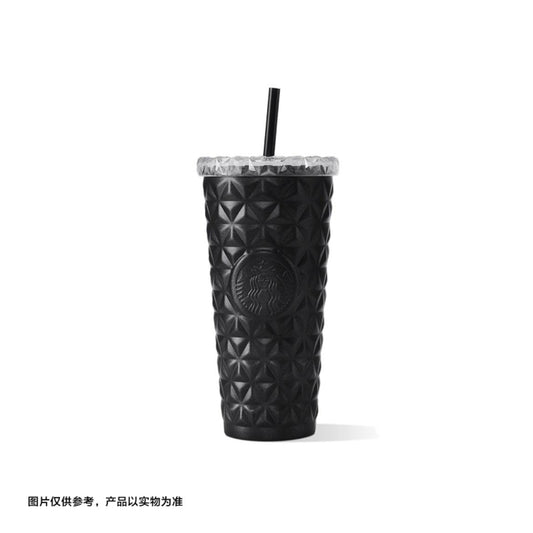 Starbucks 591ml/20oz Black Studded Cold Cup