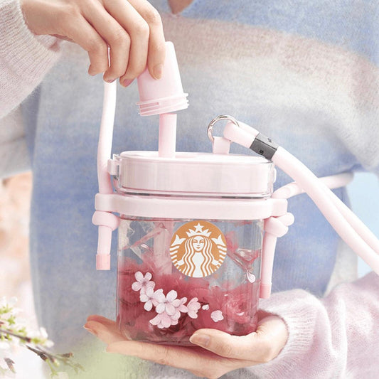 Starbucks 740ml/25ml Plastic Cup with Strap