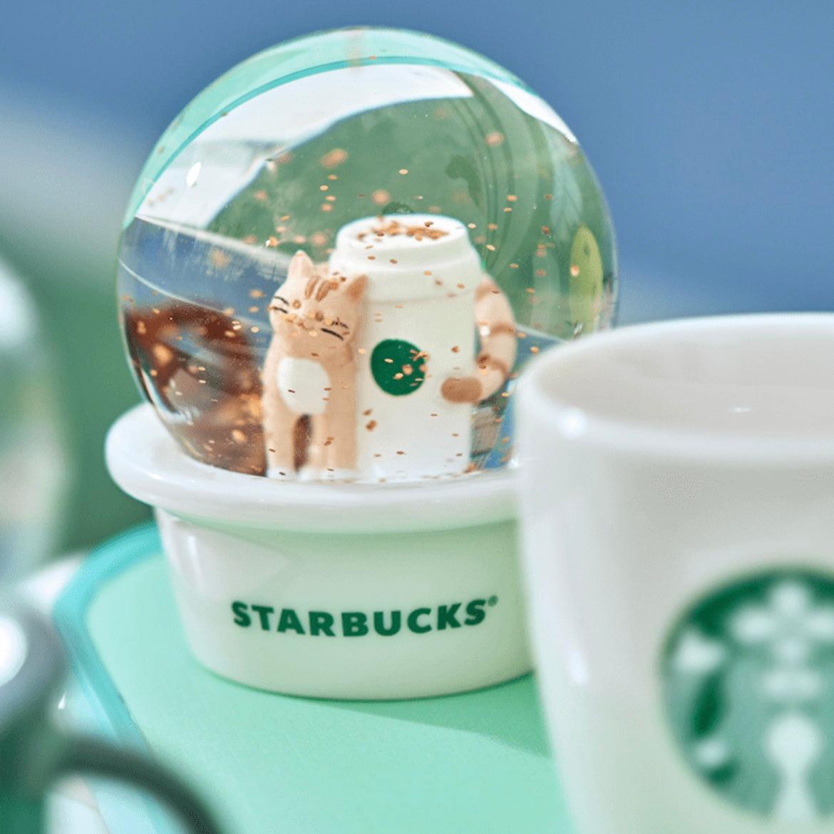 Starbucks 89ml/3oz Kitty Globe Ceramic Cup