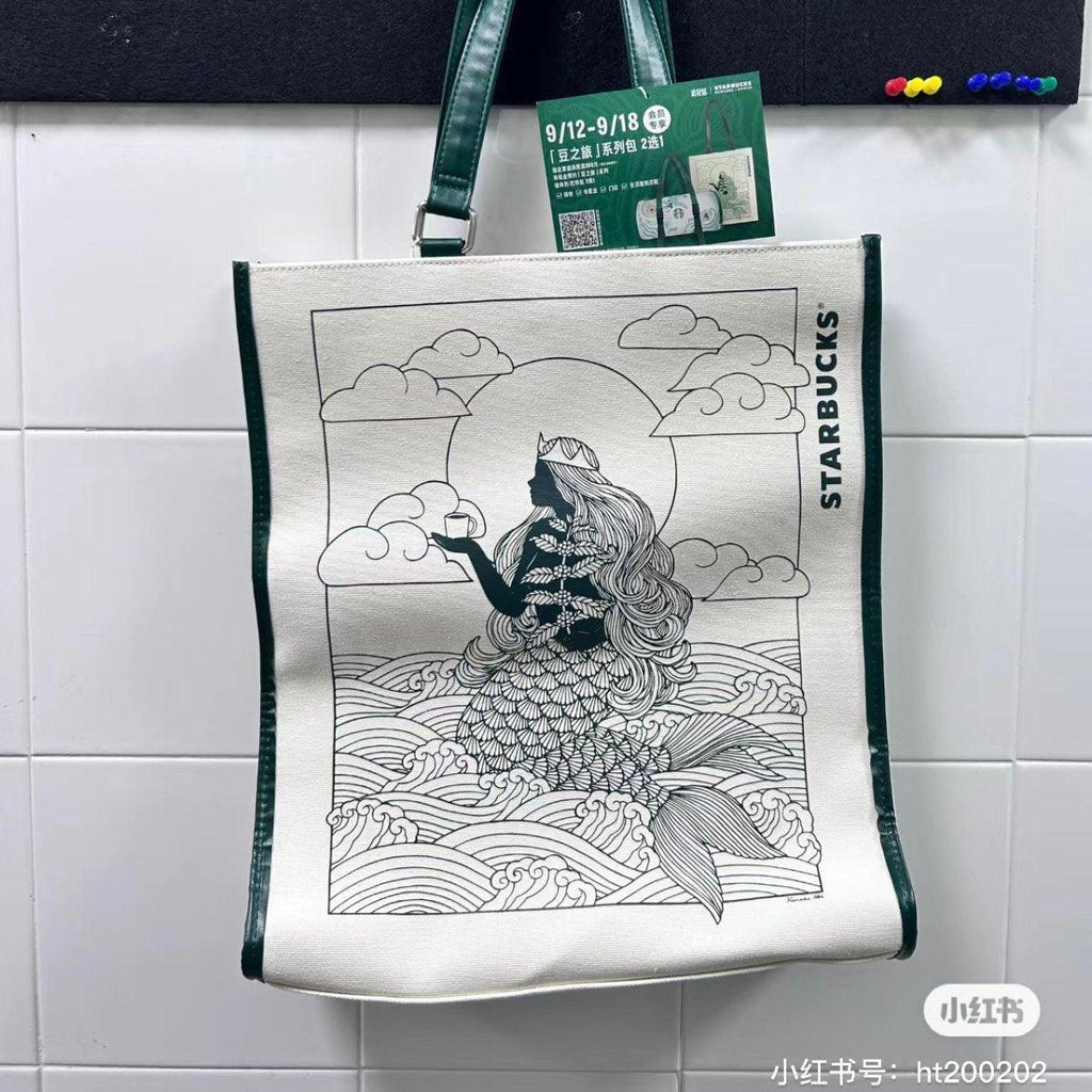 2023 China Starbucks Tote Bag - Ann Ann Starbucks