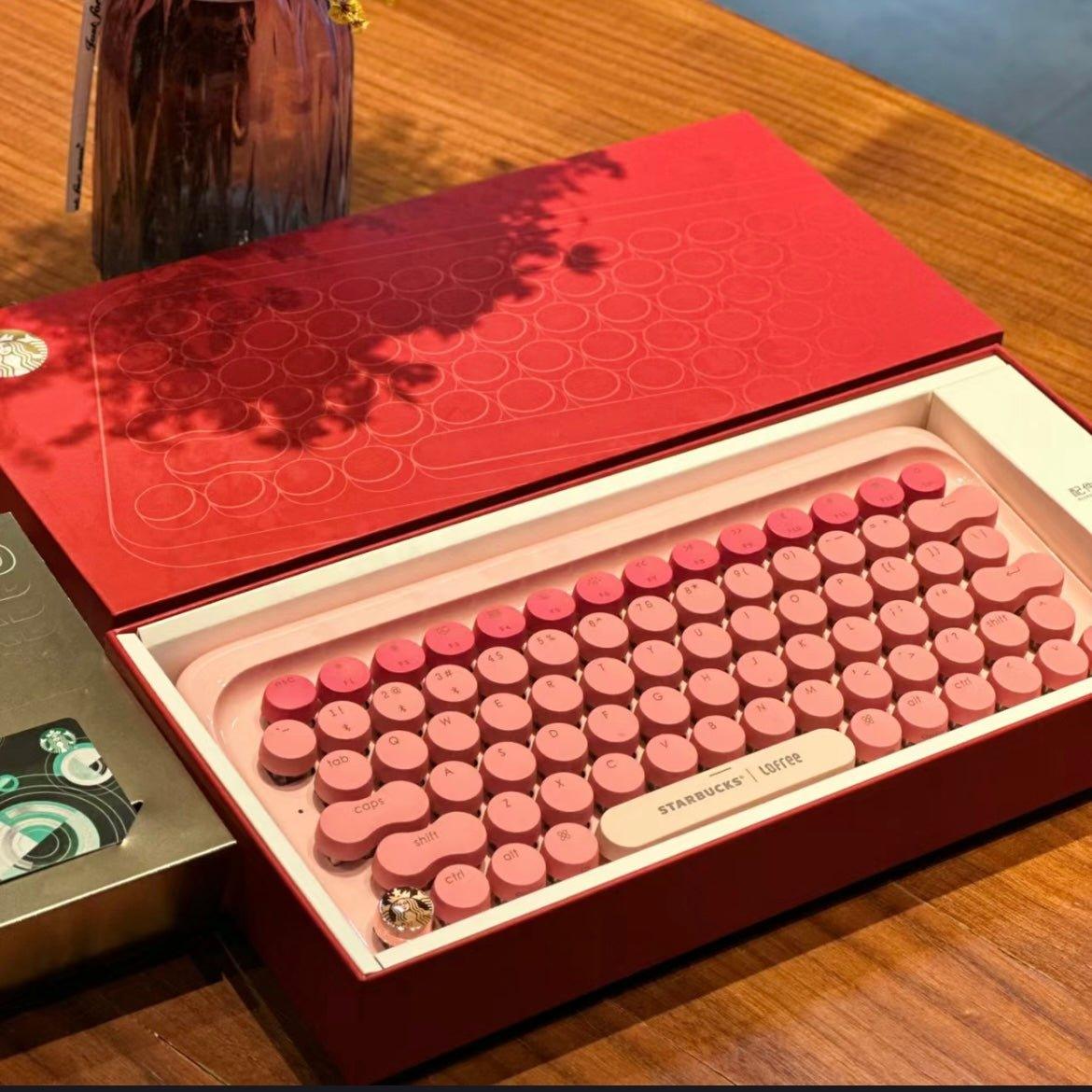 2023 Starbucks China X Lofree Crossover Bluetooth Keyboard