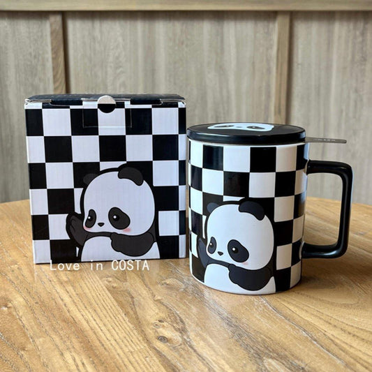 355ml/12.5oz Panda Tea Filter Mug - Ann Ann Starbucks