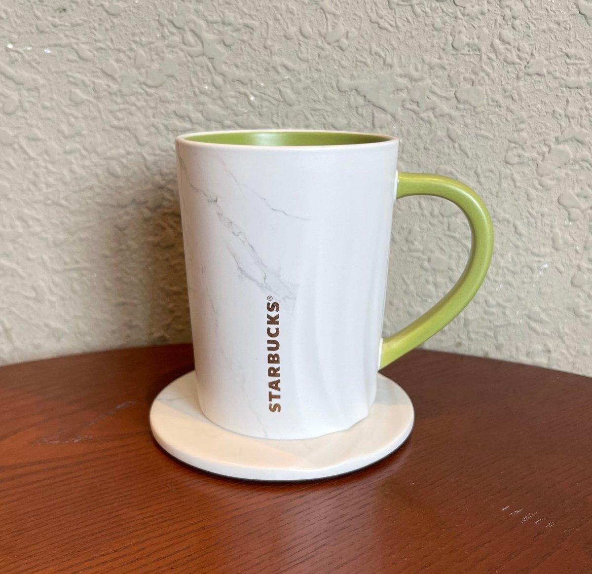 475ml/16oz Marbel Cup & Saucer Set (Starbucks Marble Series 2022 Collection) - Ann Ann Starbucks