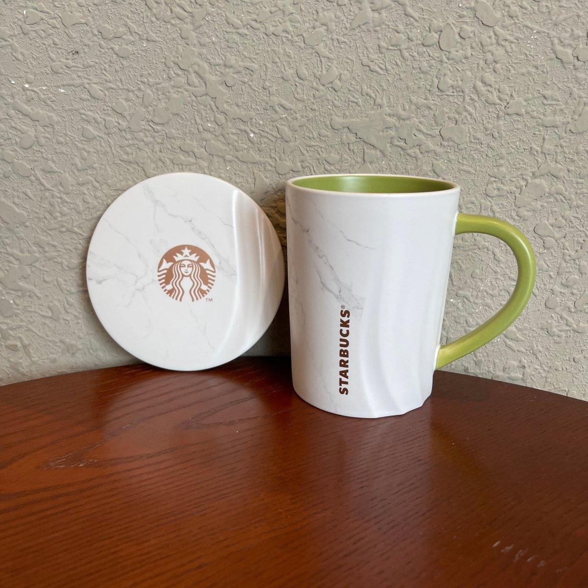 475ml/16oz Marbel Cup & Saucer Set (Starbucks Marble Series 2022 Collection) - Ann Ann Starbucks