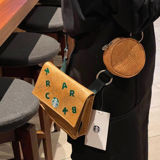 Classic Dupont Paper 2-in-1 Travel Bag (Starbucks Wizard Bear 2022 Collection)  - Ann Ann Starbucks