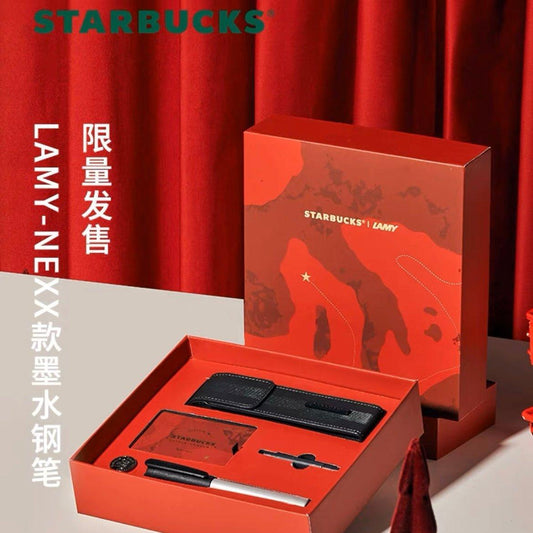 LAMY x Starbucks Pen Red Gift Set(2022 China Starbucks Collection) - Ann Ann Starbucks