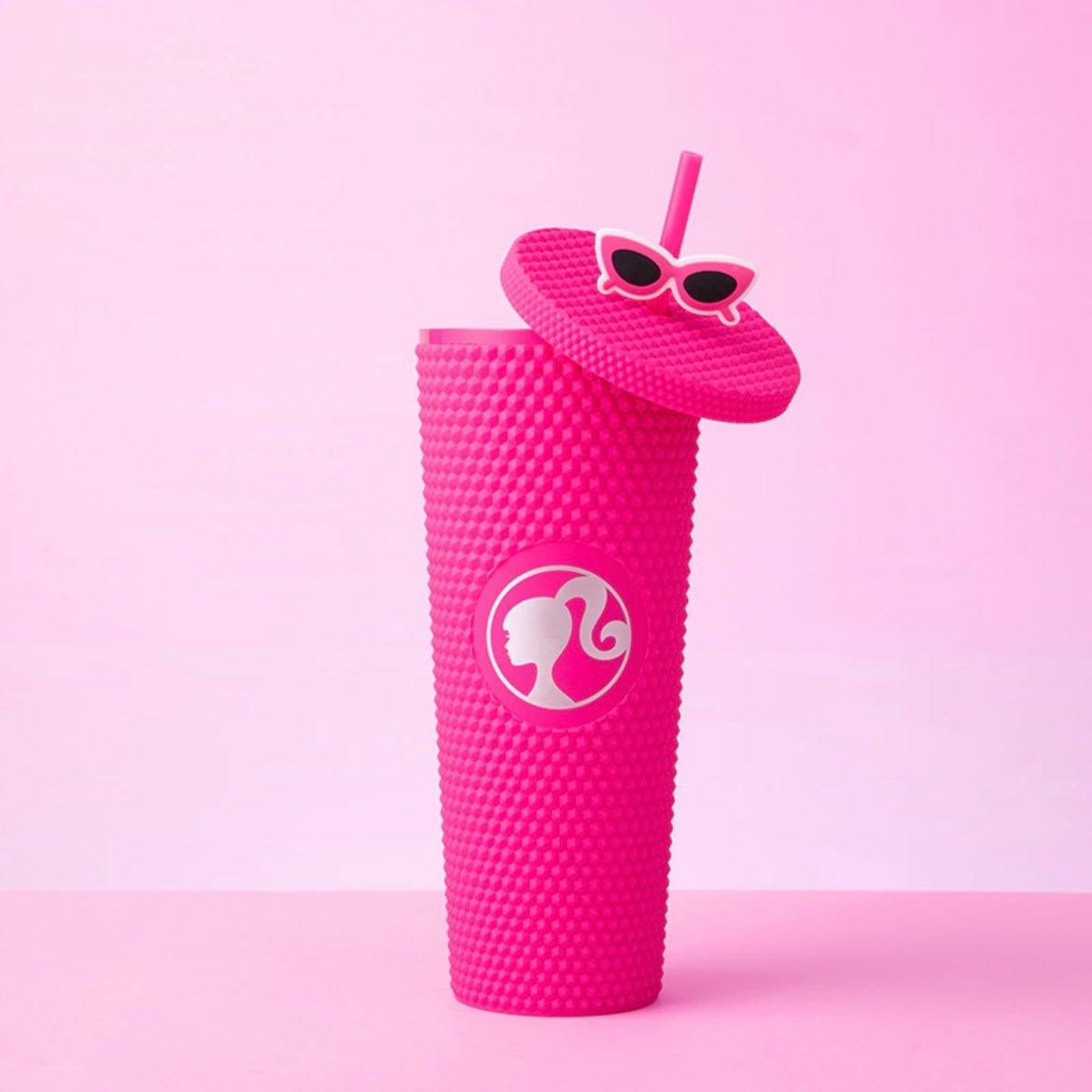 Miniso x Barbie 700ml/24oz Studded Cup - Ann Ann Starbucks