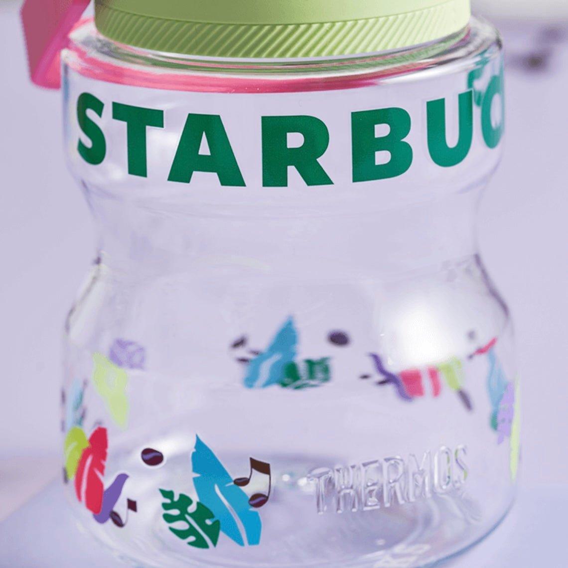 Starbucks 1.2L/40.5oz Music Thermos Brand Water Bottle - Ann Ann Starbucks