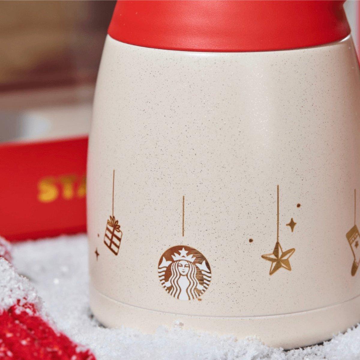 Starbucks 1L/34oz Winter Magician Thermos Gift Box (Kettle & Mug) - Ann Ann Starbucks
