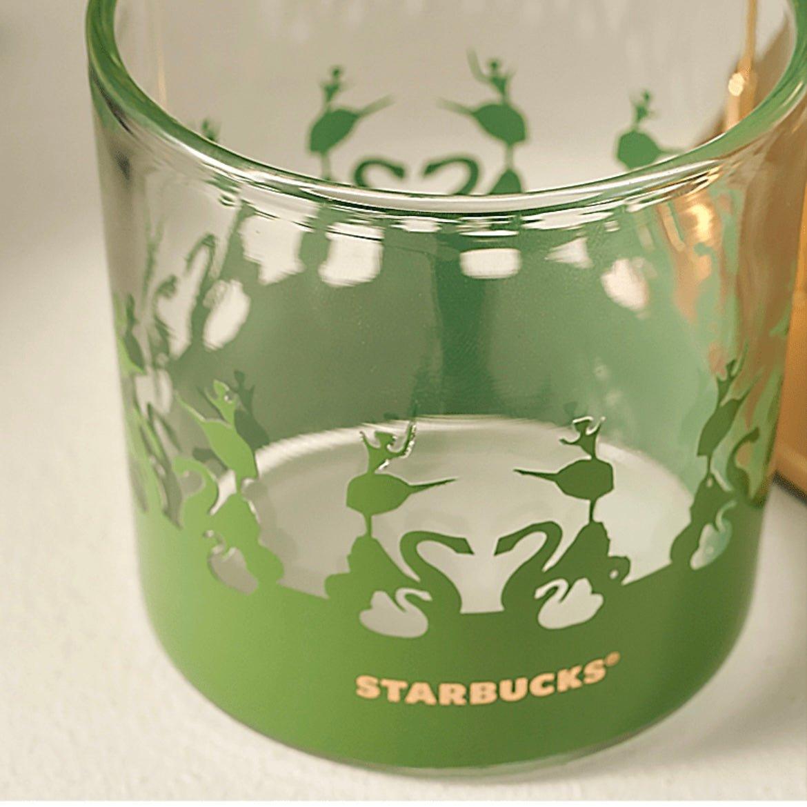Starbucks 320ml/11oz Carousel Glass Cup - Ann Ann Starbucks