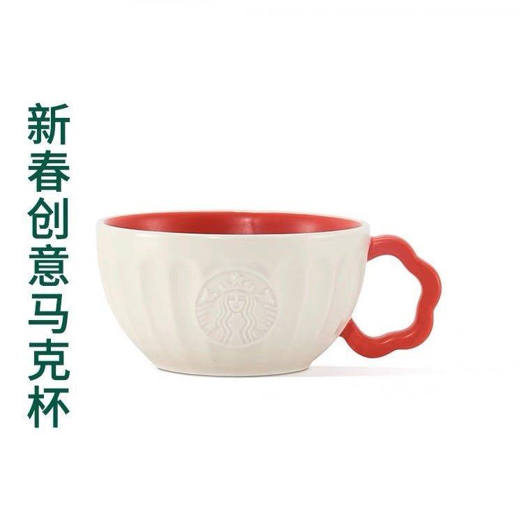 Starbucks 320ml/11oz Chinese New Year Ceramic Mug - Ann Ann Starbucks