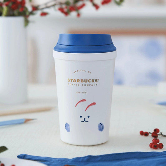 Starbucks 320ml/11oz Chinese New Year Doubled-Lid Plastic Cup - Ann Ann Starbucks