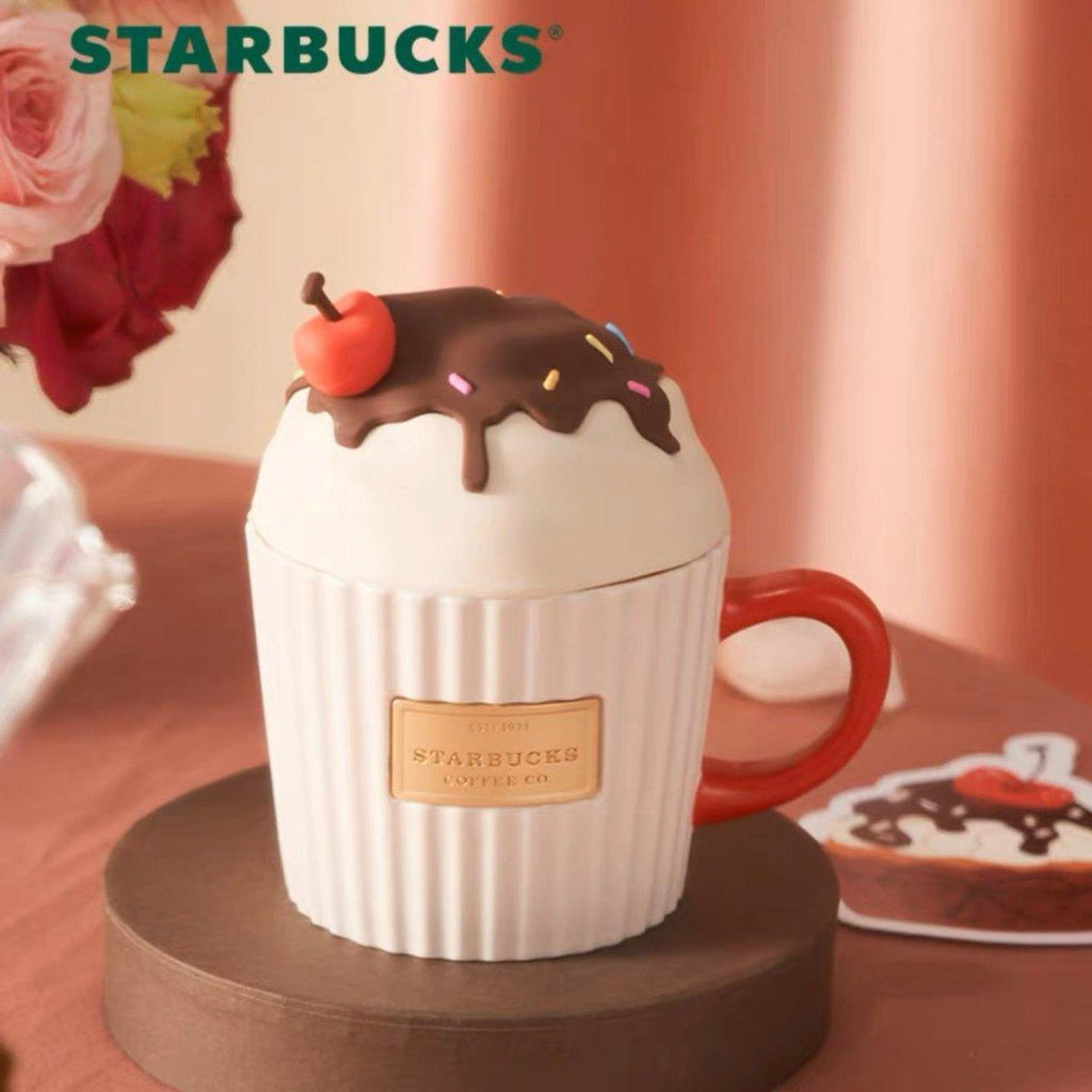 Starbucks 330ml/11oz Cupcake Ceramic Mug - Ann Ann Starbucks
