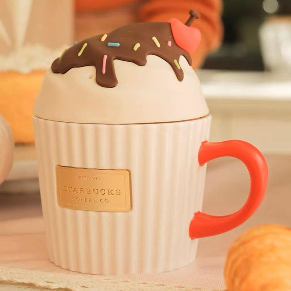 Starbucks 330ml/11oz Cupcake Ceramic Mug - Ann Ann Starbucks