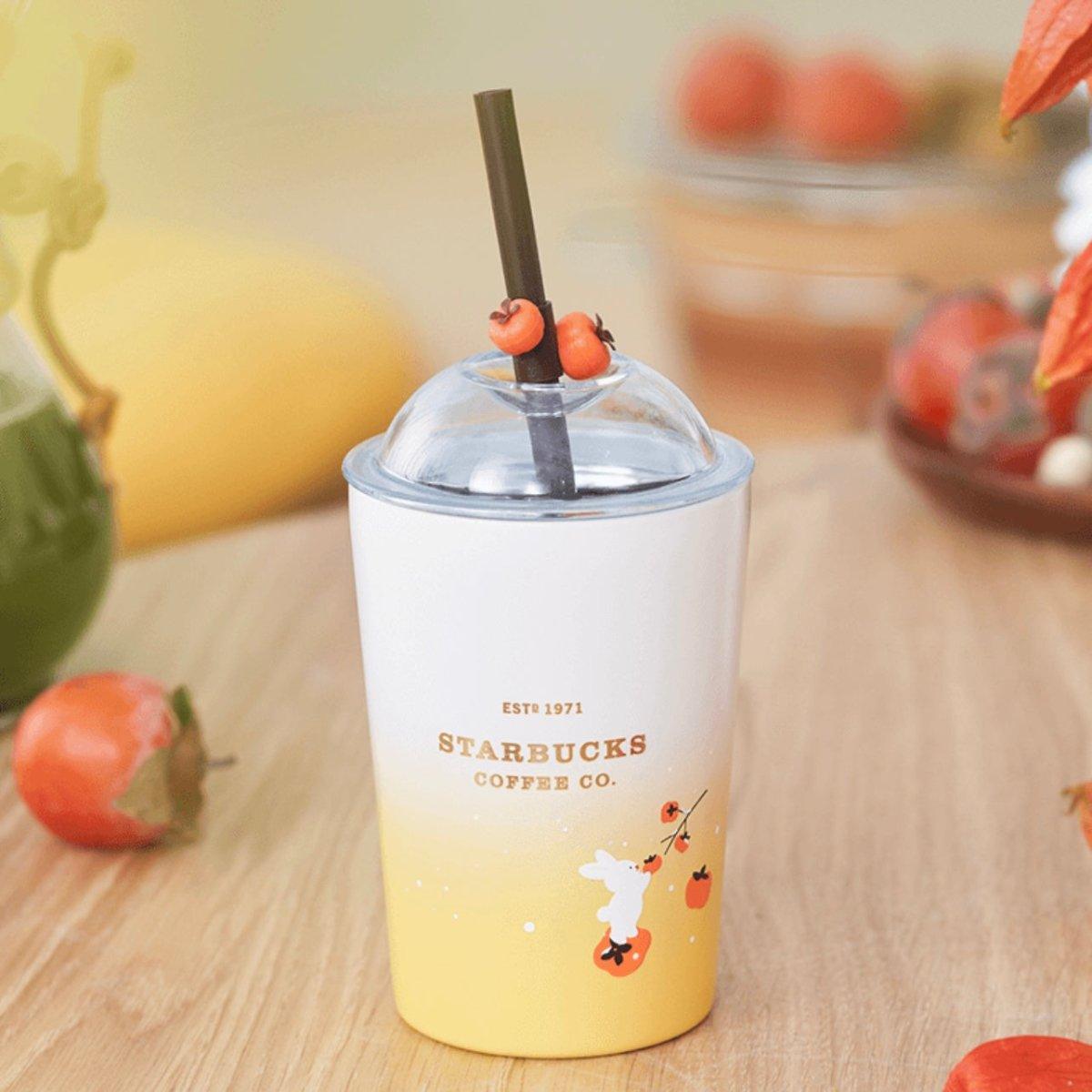 Starbucks 360ml/12oz Chinese New Year Exquisite Rabbit Travelling Cup with Straw - Ann Ann Starbucks