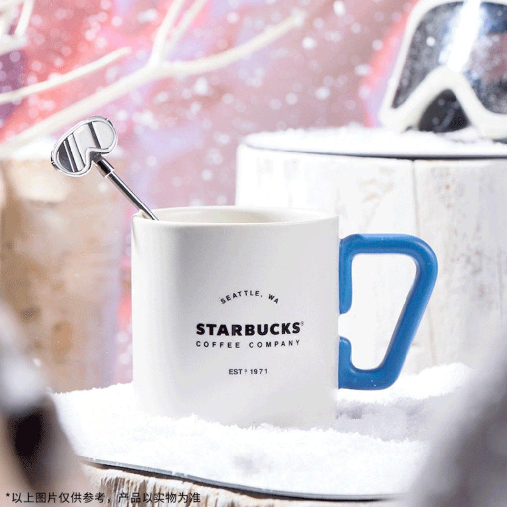Starbucks 360ml/12oz Ice Skating Colour Changing Ceramic Cup - Ann Ann Starbucks