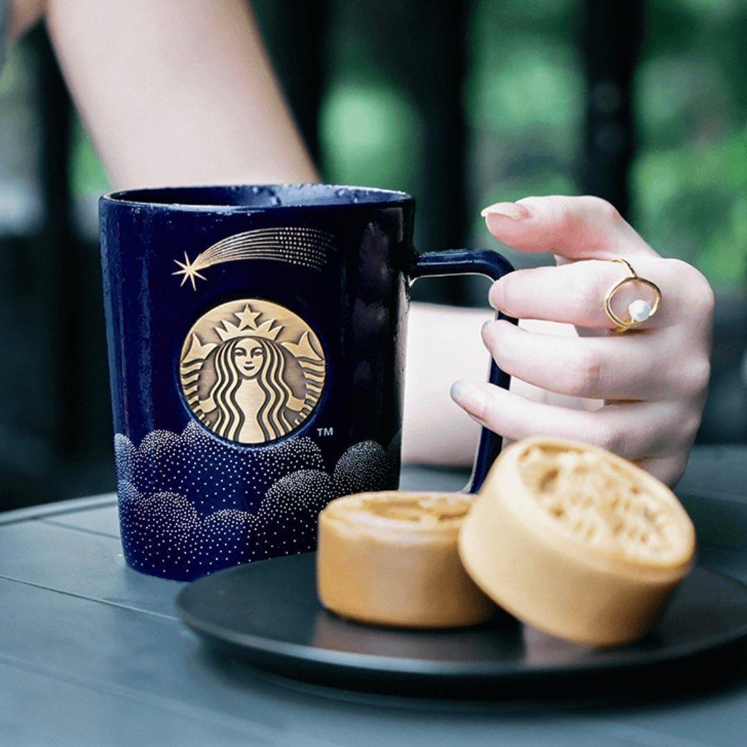 Starbucks 414ml/14oz Radiant Nebula Ceramic Mug - Ann Ann Starbucks