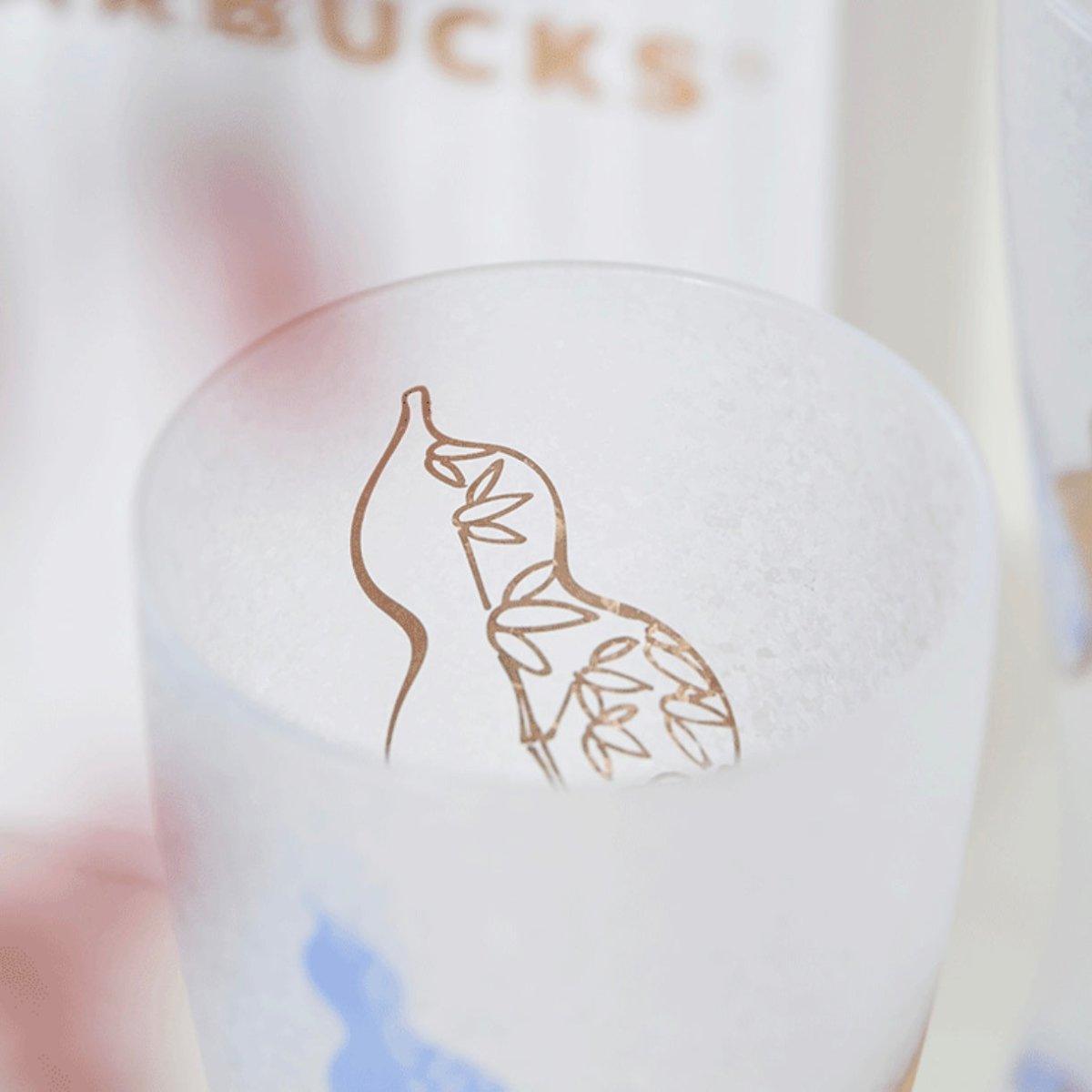 Starbucks 420ml/14oz set of 2 Glass Cup Gift Box - Ann Ann Starbucks