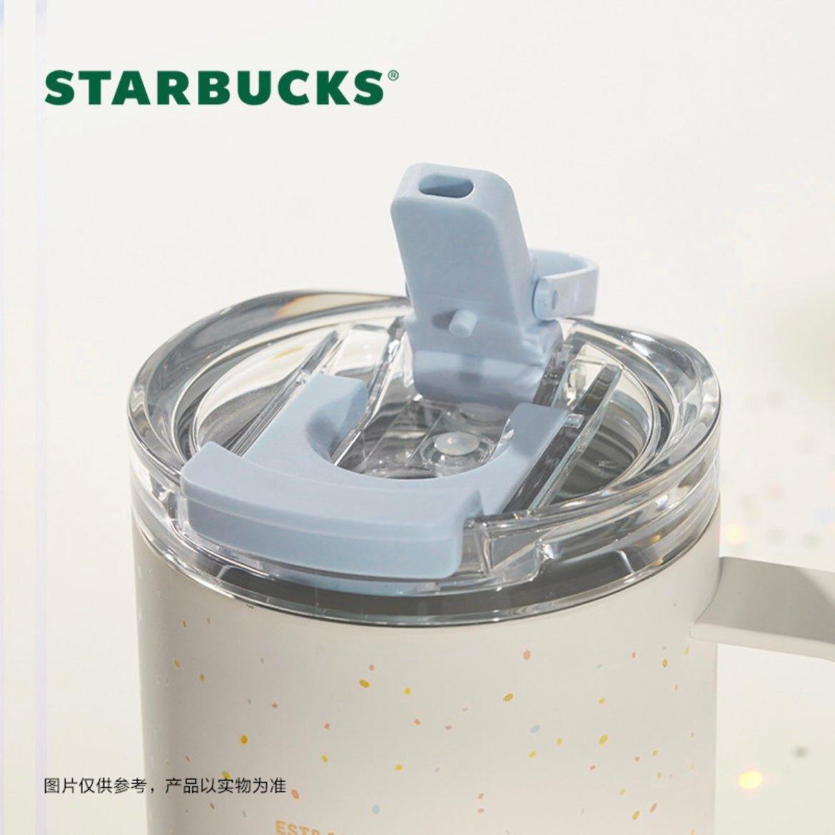 Starbucks 425ml/14oz Minimalistic Stainless Steel Double-Opening Travelling Mug - Ann Ann Starbucks