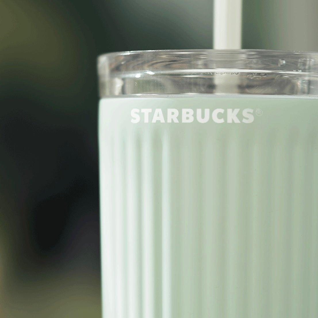 Starbucks 473ml/16oz Mint Green Gradient Stainless Steel Straw Cup - Ann Ann Starbucks