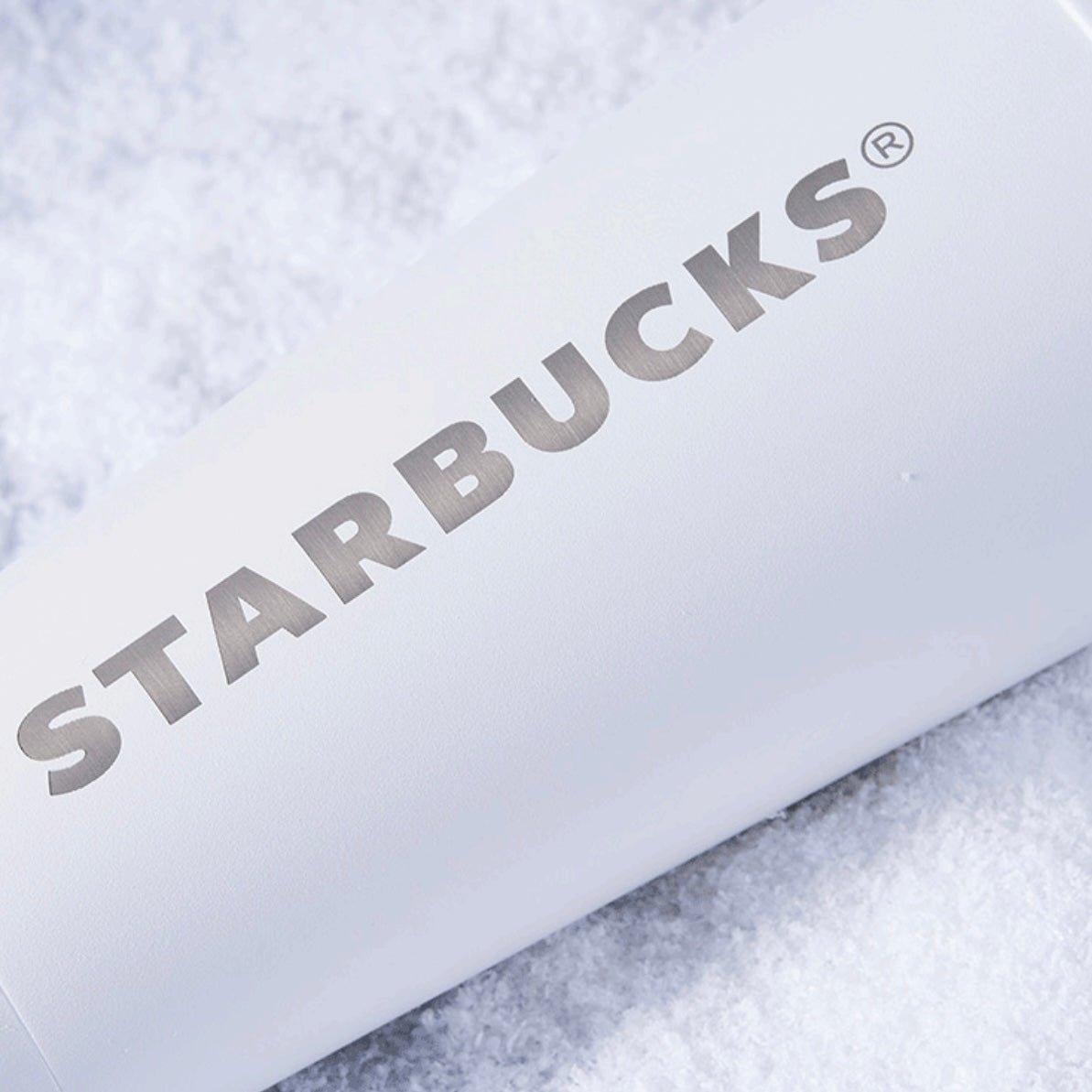 Starbucks 500ml/17oz Blue White Travelling Cup with Logo - Ann Ann Starbucks