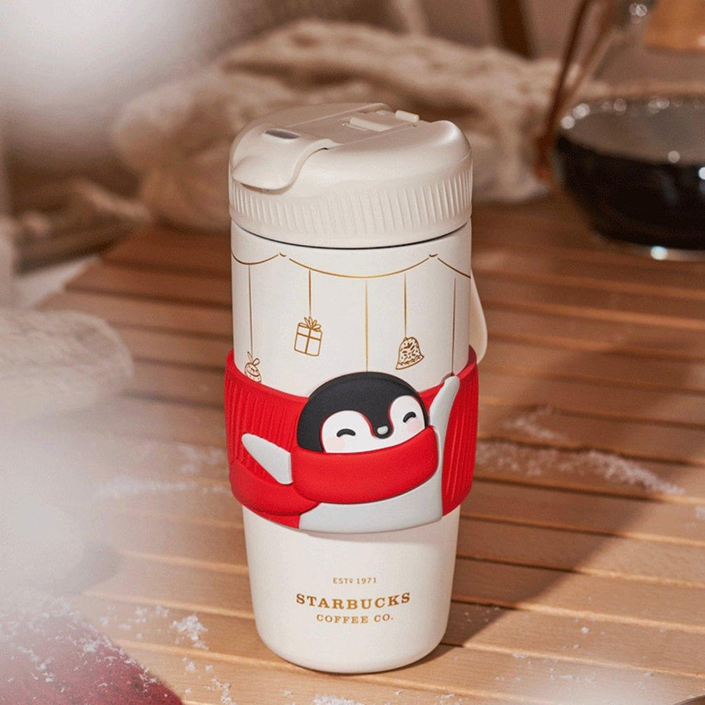 Starbucks China - Christmas 2022 - 5. Penguin Gingerbread Mug with Chr —  USShoppingSOS