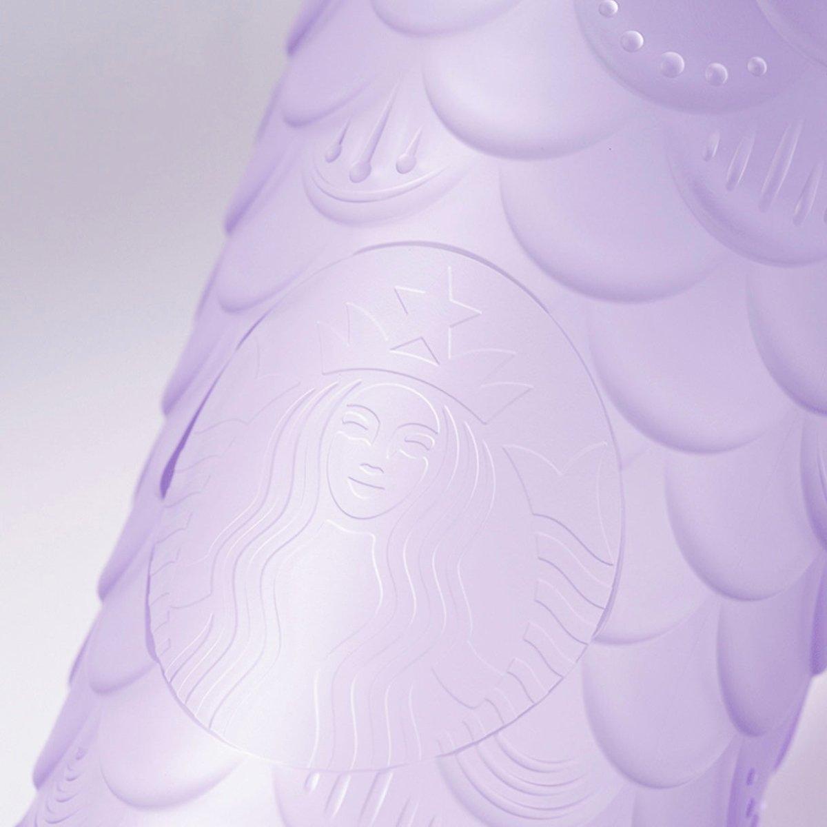 Starbucks 710ml/24oz Mermaid Soft Purple Cold Cup - Ann Ann Starbucks