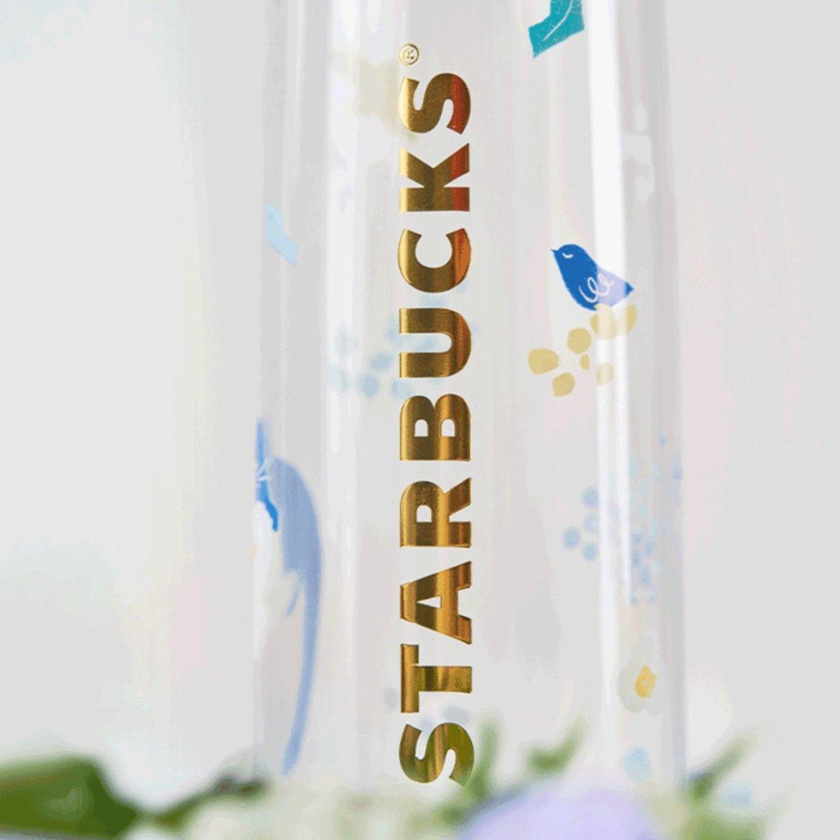 Starbucks 780ml/26oz Flowery Plastic Contigo Sippy Cup - Ann Ann Starbucks