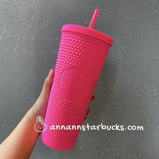 Starbucks China Barbie Pink Studded Tumbler Cup - Ann Ann Starbucks