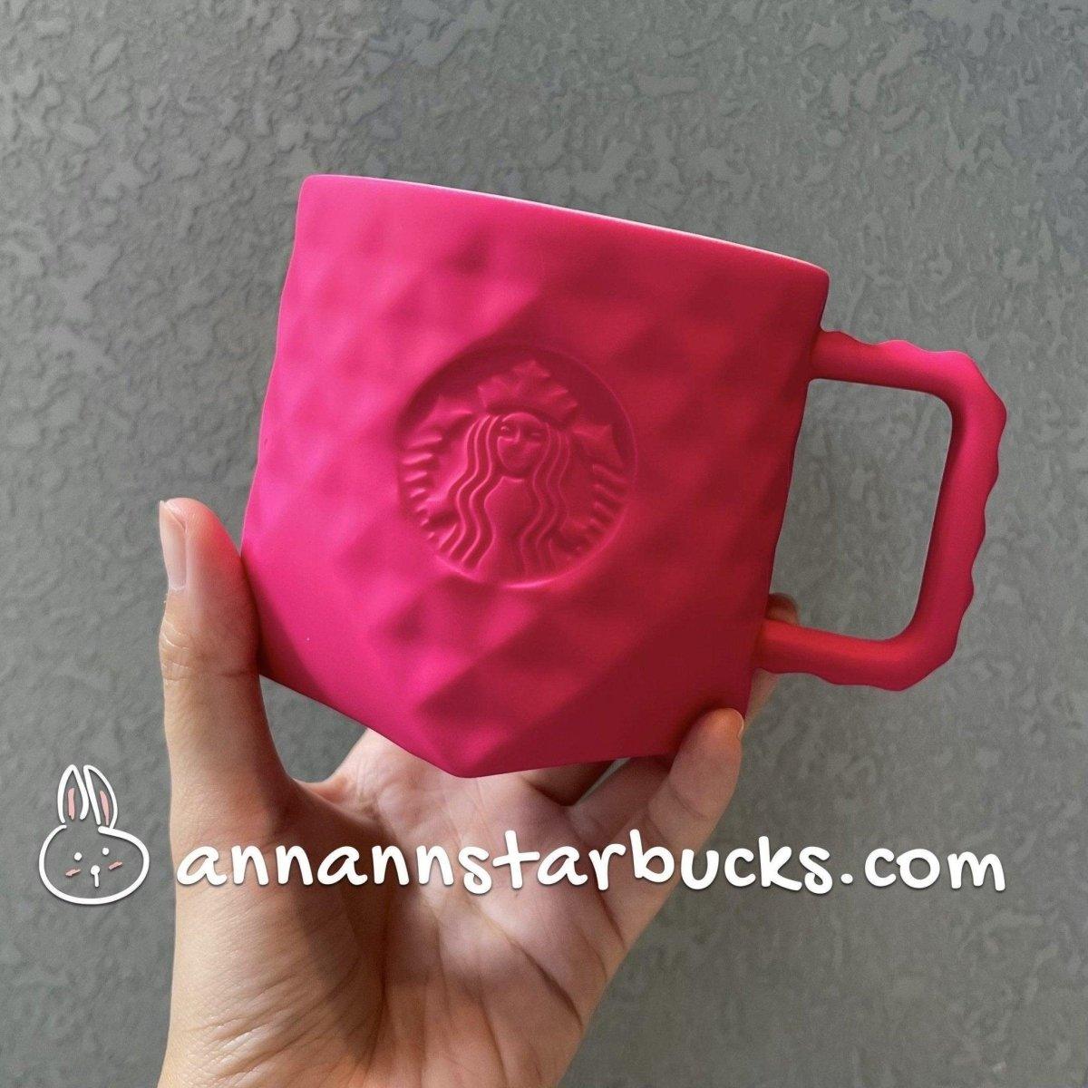 Starbucks China Ceramic Pink Studded Mug - Ann Ann Starbucks