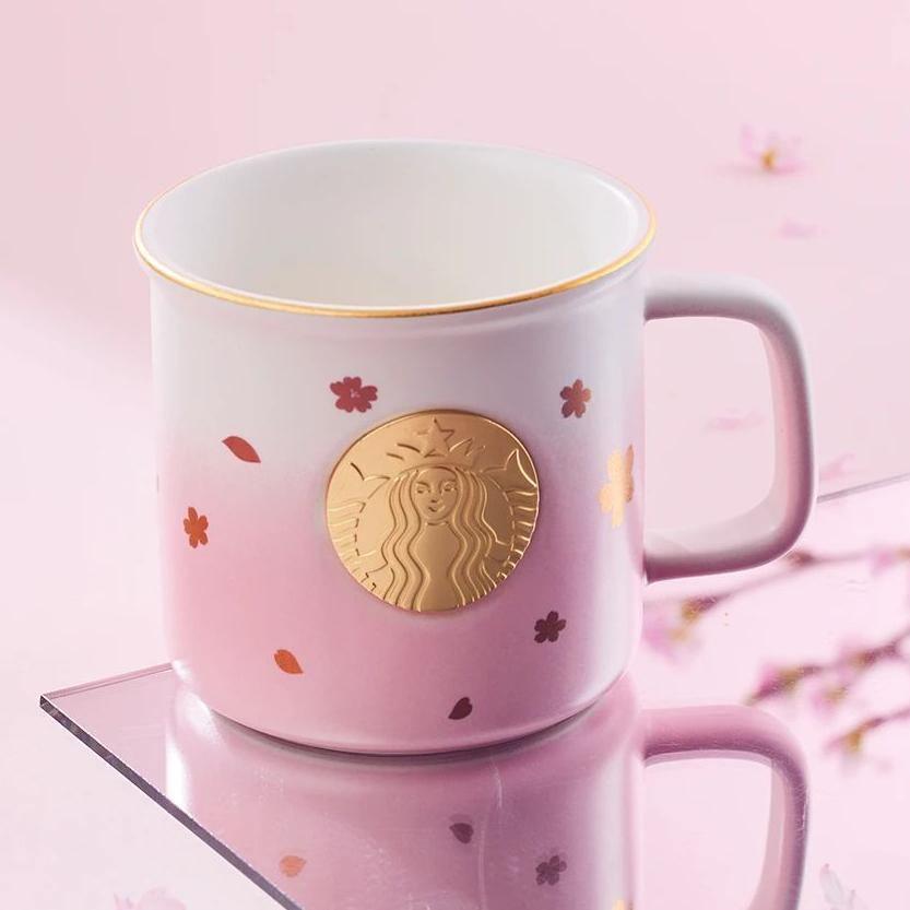 Starbucks China Sakura 2021 Edition Ceramic Mug - Ann Ann Starbucks