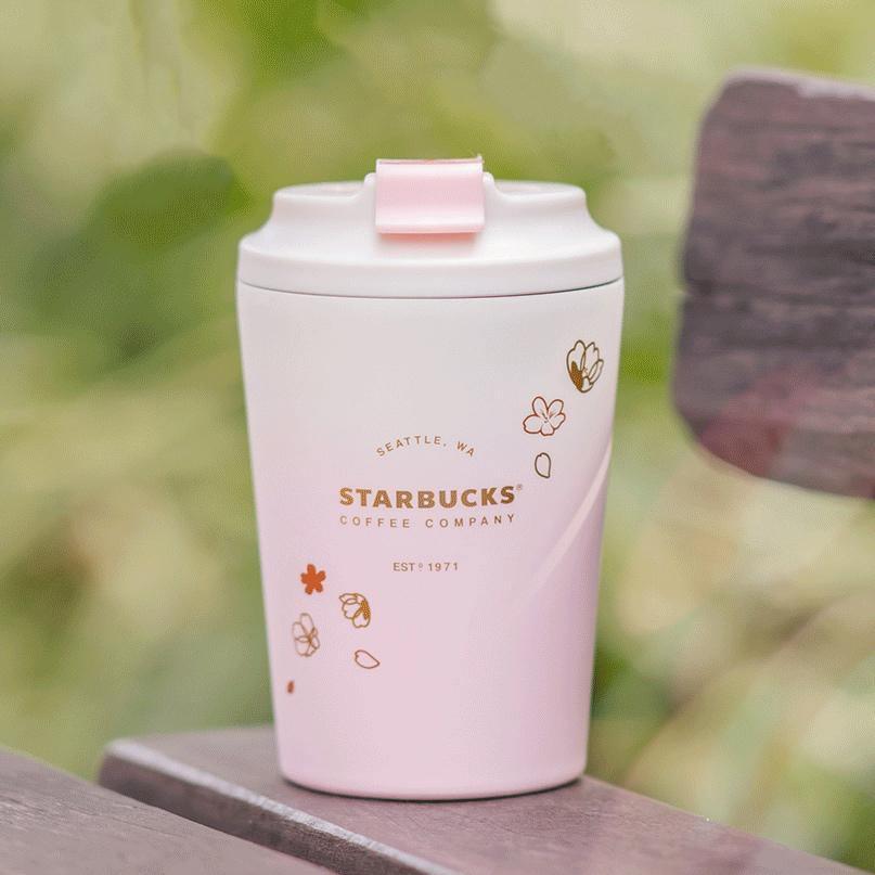 Starbucks China Stainless Tumbler Cup (Sakura 2021 Edition) - Ann Ann Starbucks