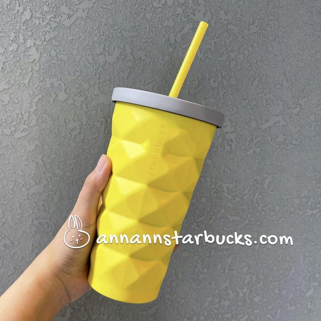 Starbucks China Yellow Pineapple Stainless Cup - Ann Ann Starbucks