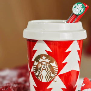 Starbucks Christmas Pencil Holder Cup Accessory - Ann Ann Starbucks