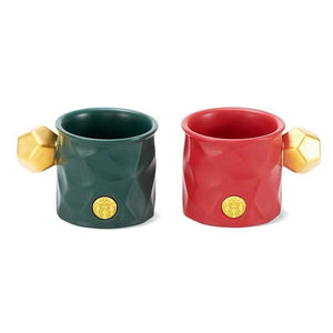 Starbucks Classic Red and Green Mini Mugs - Ann Ann Starbucks