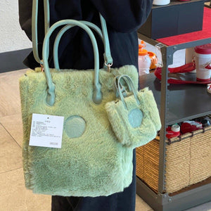 Starbucks Furry Light Green Bag (Lucky Bag) - Ann Ann Starbucks