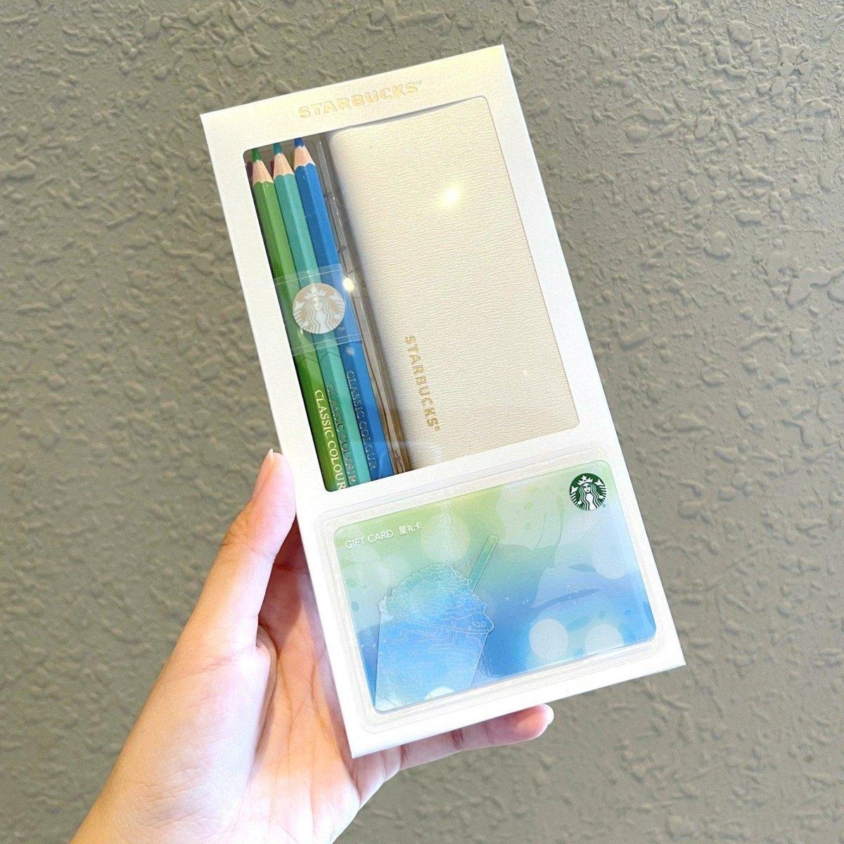 Starbucks Merchandise Color Pencil with Case (White) - Ann Ann Starbucks