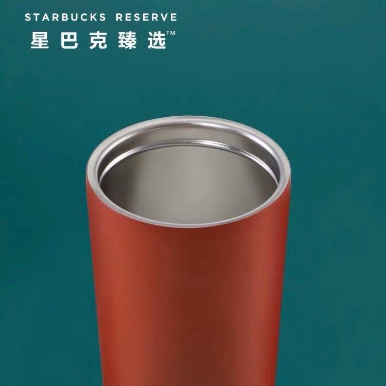 Starbucks Reserve Extraordinary Red and Black Gradient Stainless Cup 473ml/16oz - Ann Ann Starbucks
