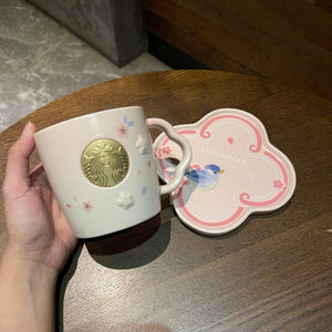 Starbucks Sakura Mug with Saucer 370ml/12,51oz - Ann Ann Starbucks
