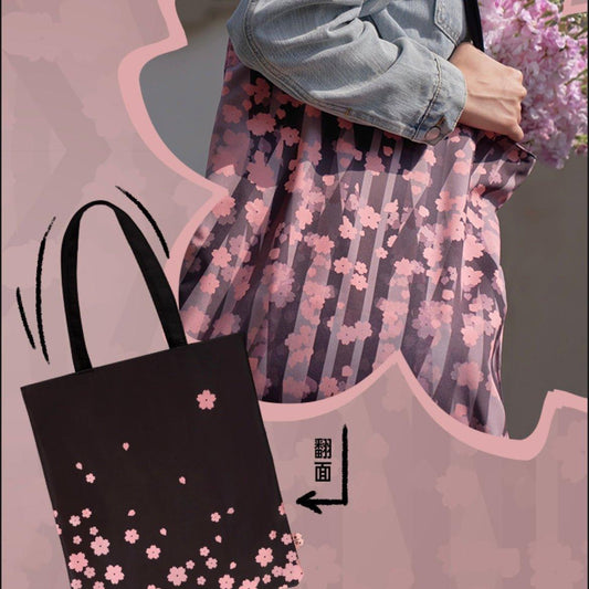 Starbucks Sakura RSV Tote Bag(Two-sided) - Ann Ann Starbucks