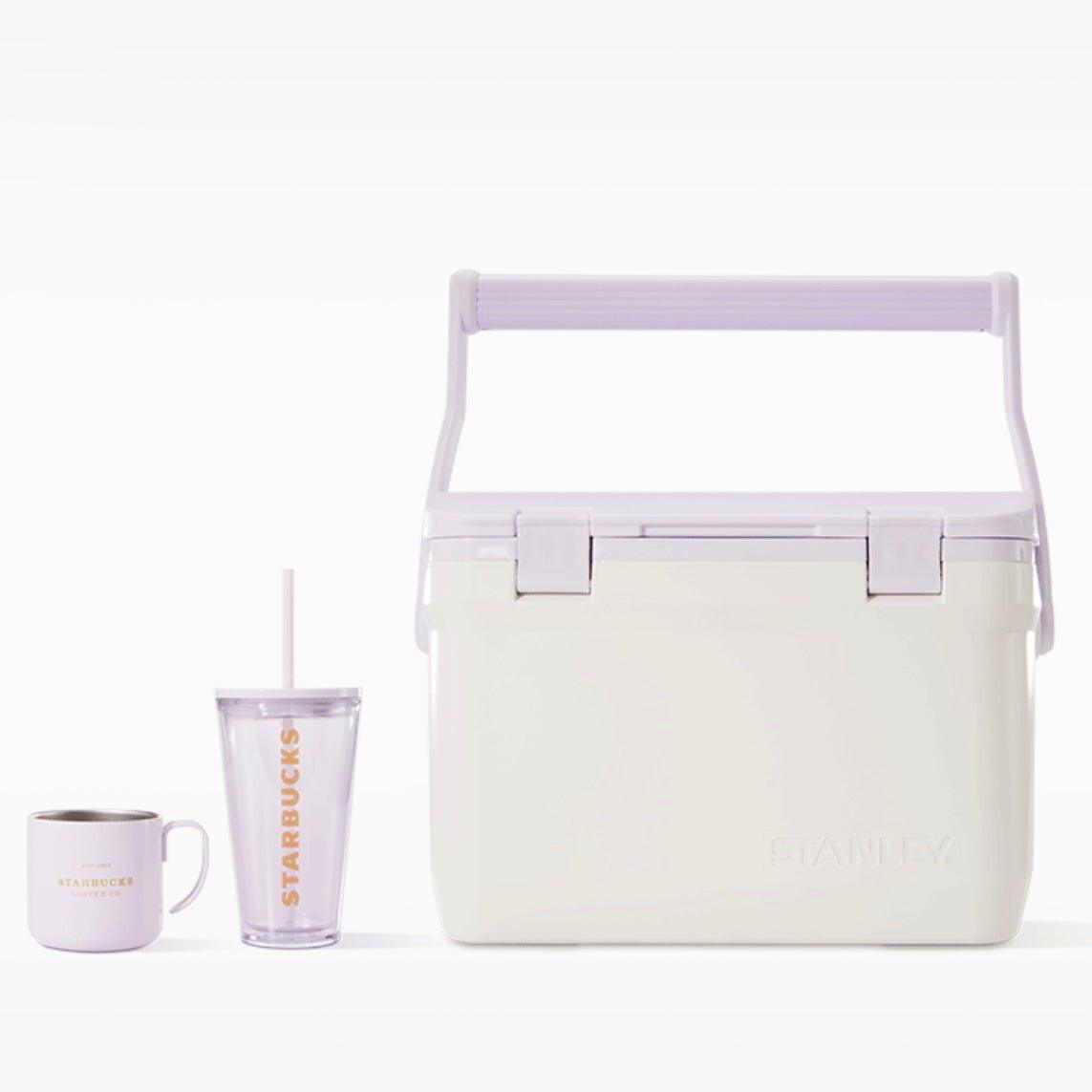 Starbucks Stanley Insulated Box with Plastic Straw Cup & Stainless Steep Cup - Ann Ann Starbucks
