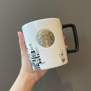 Starbucks x Lala Company Bronze Siren Logo 16oz Mug Cup - Ann Ann Starbucks